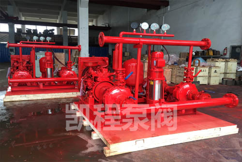 消防柴油機電動雙動力穩(wěn)壓增壓泵組